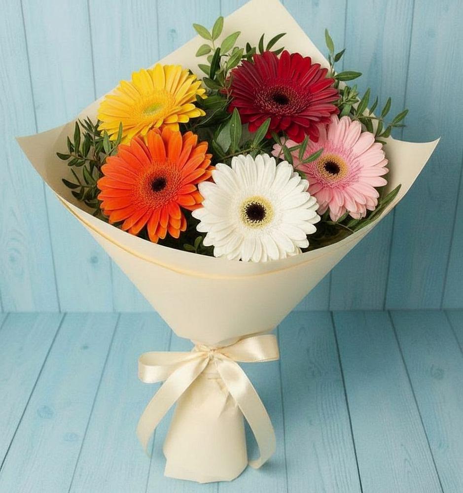 Букет цветов из: Герберы в Тальменке