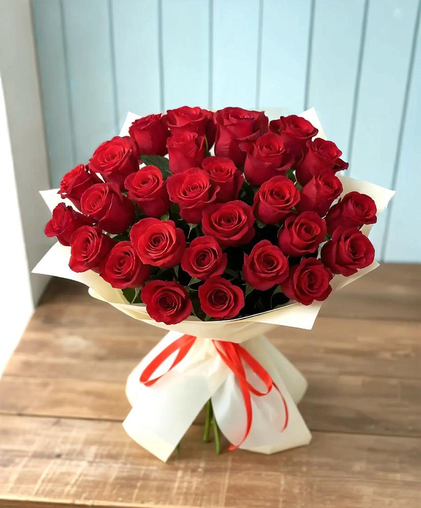 Букет 29 Красных роз в Тальменке