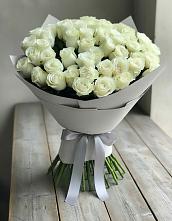 Букет 35 Белых роз в Тальменке