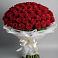 Букет 101 Красная роза Блэк Мэджик в Тальменке