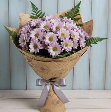 Букет цветов из:  Хризантемы #REPLACE_PRED# Тальменке