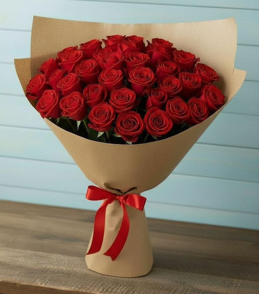 Букет Красные розы Милано в Тальменке