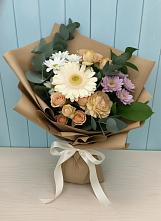 Букет цветов из:  Герберы и Хризантемы в Тальменке