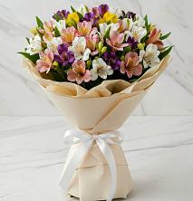 Букет цветов из:  Альстромерии в Тальменке