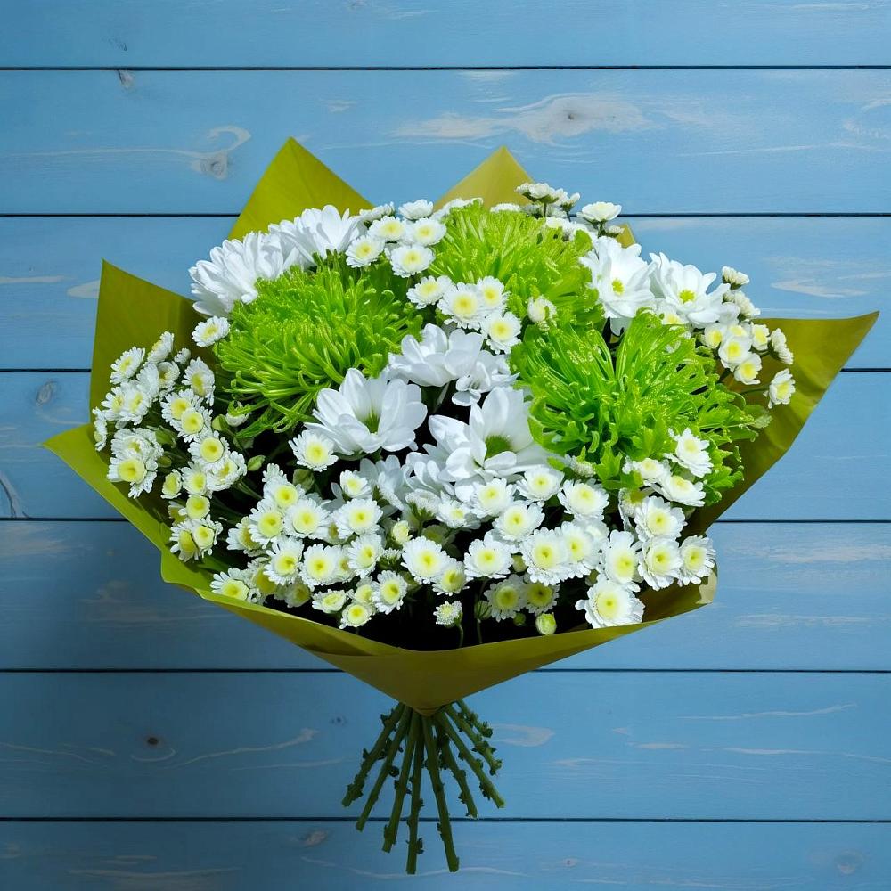 Букет цветов из: Хризантемы в Тальменке
