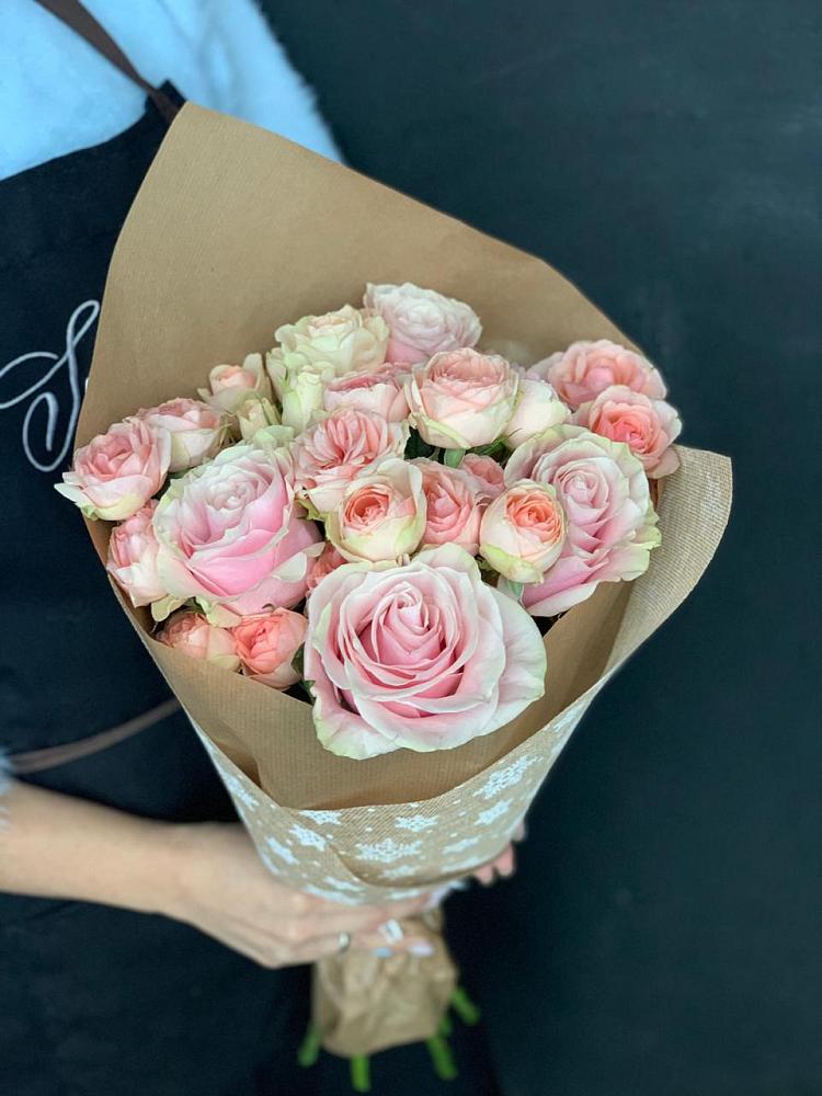 Букет цветов из: Хризантемы и Розы в Тальменке