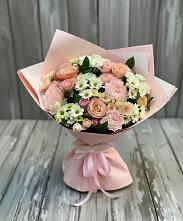 Букет цветов из:  Гвоздики, Розы и Хризантемы #REPLACE_PRED# Тальменке