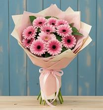 Букет цветов из:  Герберы #REPLACE_PRED# Тальменке
